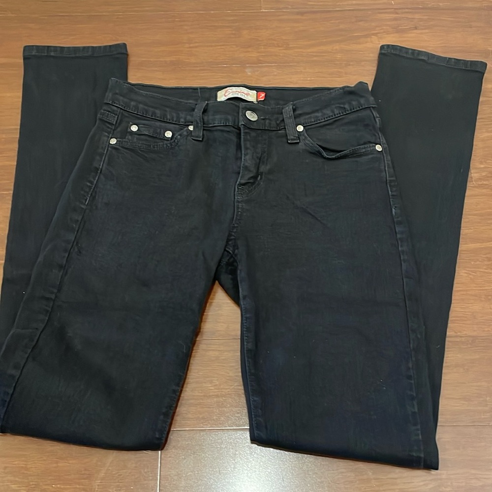 Eunina black blue jeans